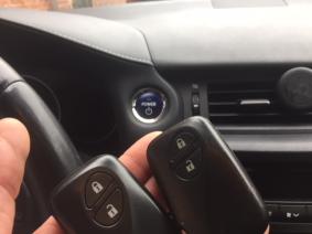 Lexus start/stop systeem autosleutel bijmaken