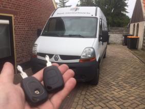 Renault Master sleutel met afstandsbediening