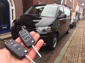 VW Transporter autosleutel met afstandsbediening bijmaken